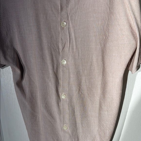 Madewell Short Sleeve Button-Back Tie Tee in Stripe - Picture 6 of 8